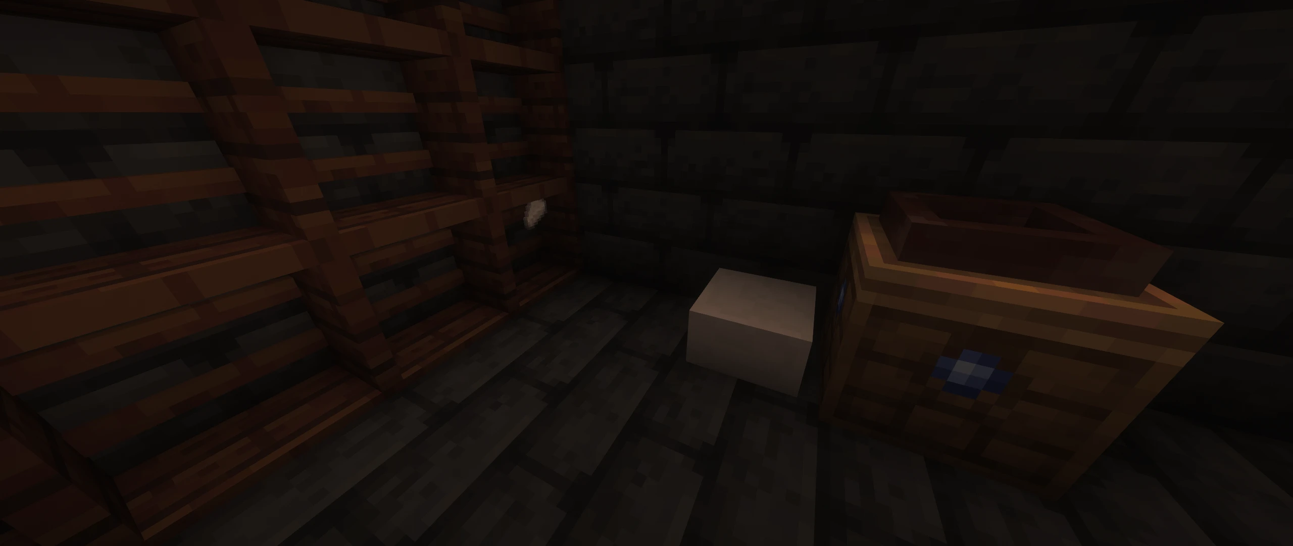 The cellar has cheese